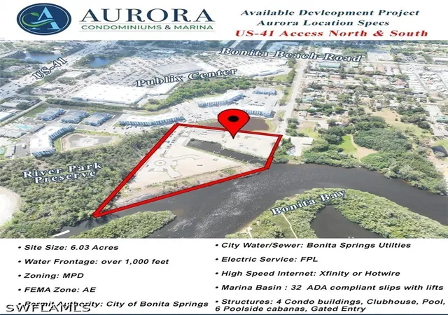 Photo 4 of Land for sale at Aurora Landing Way, Bonita Springs, FL 34134 | MLS# 226030785 | Listing updated on 2026-09-18