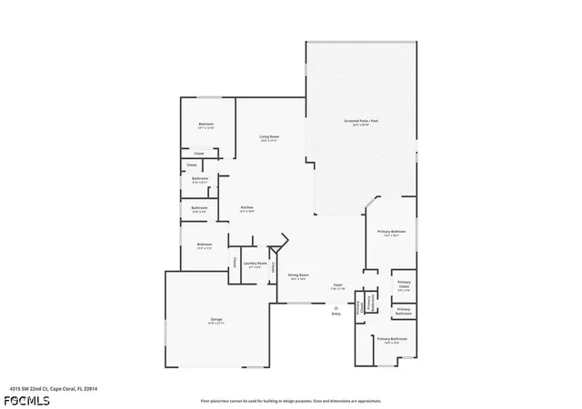 47th image of 4315 Sw 22nd Ct, Cape Coral, FL 33914 | MLS# 2026036709