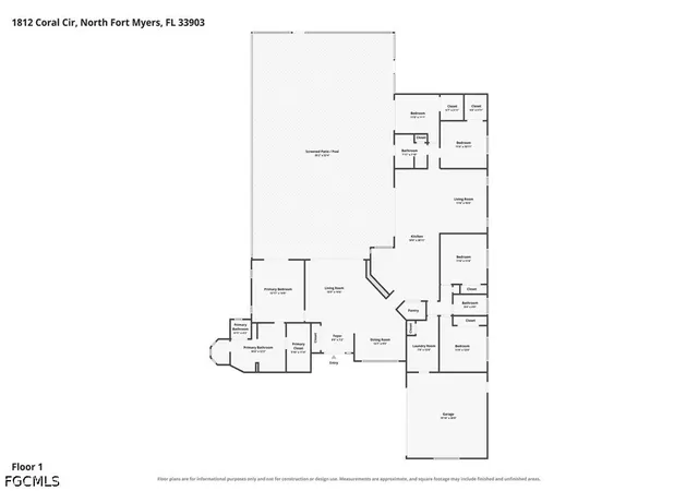 Photo 46 of Single family home for sale at 1812 Coral Cir, North Fort Myers, FL 33903 | MLS# 2026036737 | Listing updated on 2026-10-06