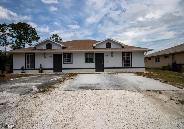 Photo 1 of Multi family home for sale at 1500/1502 W 12th Street, Lehigh Acres, FL 33972 | MLS# 2026037315 | Listing updated on 2026-09-03
