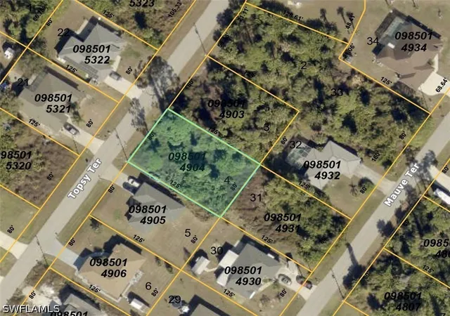 Photo 1 of Land for sale at Topsy Ter, North Port, FL 34286 | MLS# 226020567 | Listing updated on 2026-09-03