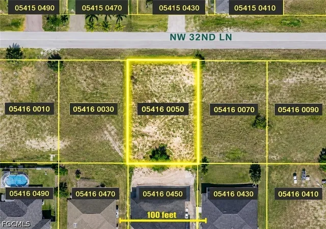 Photo 1 of Land for sale at 4422 Nw 32nd Lane, Cape Coral, FL 33993 | MLS# 2026037524 | Listing updated on 2026-09-14