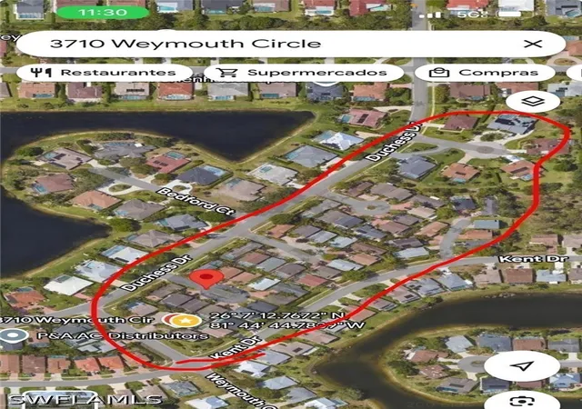 Photo 3 of Land for sale at 3710 Weymouth Cir, Naples, FL 34112 | MLS# 226032747 | Listing updated on 2026-09-16