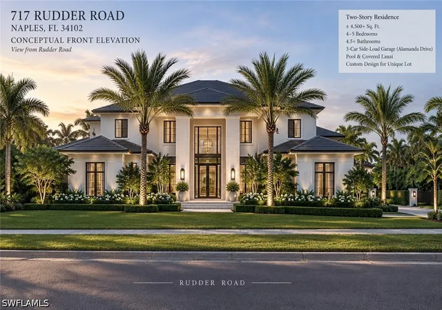 Photo 3 of Single family home for sale at 717 Rudder Rd, Naples, FL 34102 | MLS# 226030955 | Listing updated on 2026-09-16