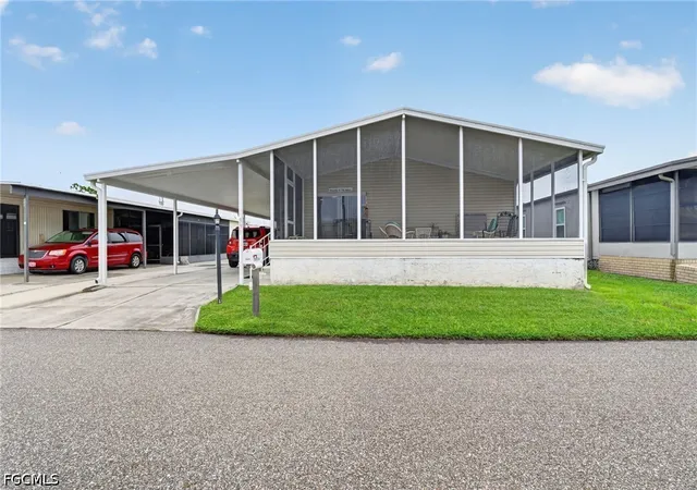 Manufactured home for sale at 14740 Pioneer Pl, North Fort Myers, FL 33917 | MLS# 2026038503