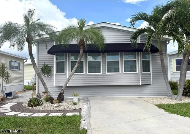 Manufactured home for sale at 4710 Lafayette Ln W, Estero, FL 33928 | MLS# 226032948