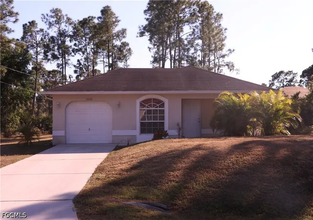 Photo 1 of Single family home for sale at 1066 Barnett St E, Lehigh Acres, FL 33974 | MLS# 2026038572 | Listing updated on 2026-09-14