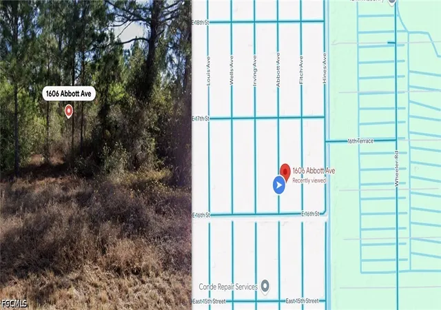 Photo 1 of Land for sale at 1606 Abbott Ave, Lehigh Acres, FL 33972 | MLS# 2026039352 | Listing updated on 2026-09-18