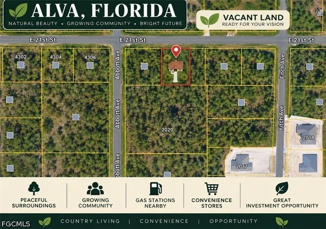 Photo 1 of Land for sale at 4404 E 21st Street, Alva, FL 33920 | MLS# 2026039383 | Listing updated on 2026-09-18