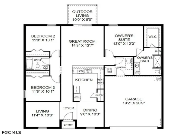 Photo 2 of Single family home for sale at 2204 Christopher Ave N, Lehigh Acres, FL 33971 | MLS# 2026039739 | Listing updated on 2026-09-21
