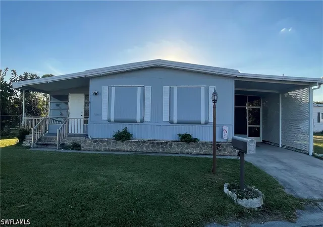 Photo 1 of Manufactured home for sale at 16230 Cynthia Ct, Fort Myers, FL 33908 | MLS# 226033326 | Listing updated on 2026-10-04