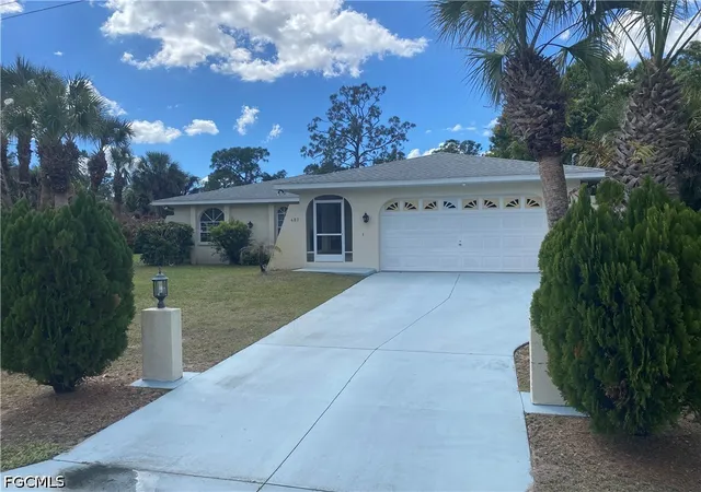 Photo 1 of Single family home for sale at 407 Plumosa Ave, Lehigh Acres, FL 33972 | MLS# 2026039873 | Listing updated on 2026-09-22
