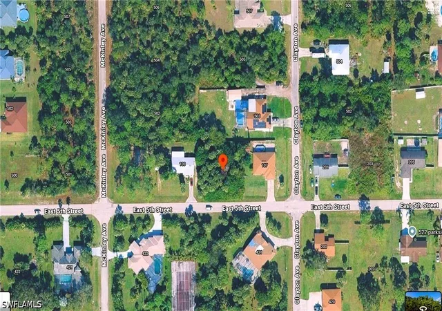 Land for sale at 105 E 5th Street, Lehigh Acres, FL 33972 | MLS# 226034115 | Listing updated on 2026-09-22