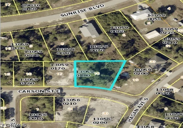 Photo 1 of Land for sale at 837 Carson St E, Lehigh Acres, FL 33974 | MLS# 2026040012 | Listing updated on 2026-09-26