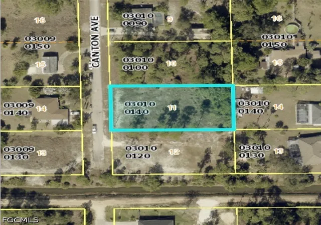 Land for sale at 402 Canton Ave, Lehigh Acres, FL 33972 | MLS# 2026040014
