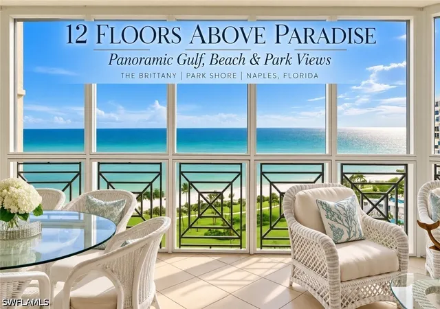 Listing Photo 1 - Condo for sale in building located at 4021 Gulf Shore Blvd N, Naples, FL 34103 - Unit #1204
