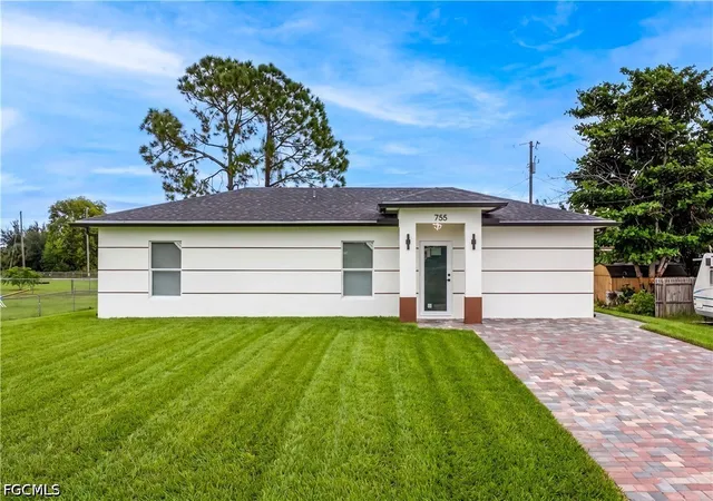 Photo 1 of Sale Pending at 755 Fleming Ave S, Lehigh Acres, FL 33974 | MLS# 2026041116 | Listing updated on 2026-10-19