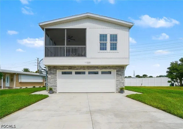 Manufactured home for sale at 11220 Bayside Ln, Fort Myers Beach, FL 33931 | MLS# 2026041880