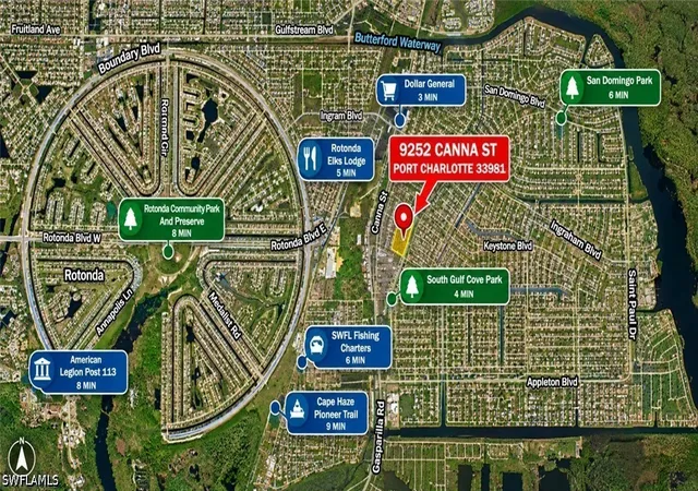 Photo 1 of Land for sale at 9252 Canna St, Port Charlotte, FL 33981 | MLS# 226036675 | Listing updated on 2026-10-12