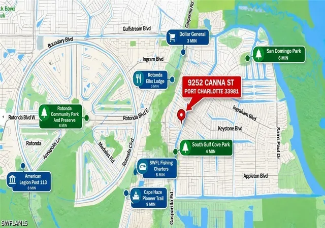 Photo 4 of Land for sale at 9252 Canna St, Port Charlotte, FL 33981 | MLS# 226036675 | Listing updated on 2026-10-12