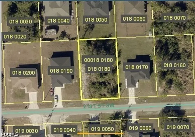 Photo 1 of Land for sale at 3512 21st Street Sw, Lehigh Acres, FL 33976 | MLS# 2026043182 | Listing updated on 2026-10-14