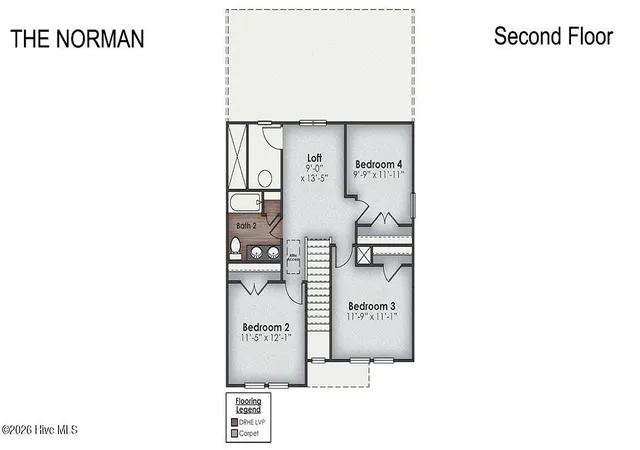 Photo 3 of Townhouse for sale at 5432 Mistflower St #Lot 1028, Leland, NC 28451 | MLS# 100600439 | Listing updated on 2026-09-19