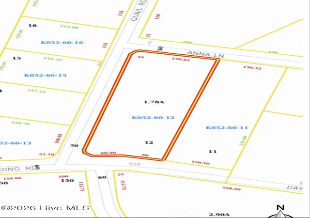 Photo 3 of Land for sale at 10 Anna Ln, Merritt, NC 28556 | MLS# 100602590 | Listing updated on 2026-09-10