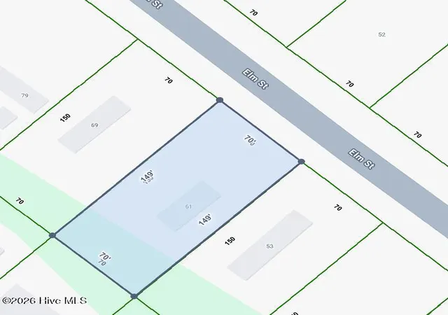 Photo 3 of Land for sale at 61 Elm St, Southport, NC 28461 | MLS# 100600722 | Listing updated on 2026-09-10