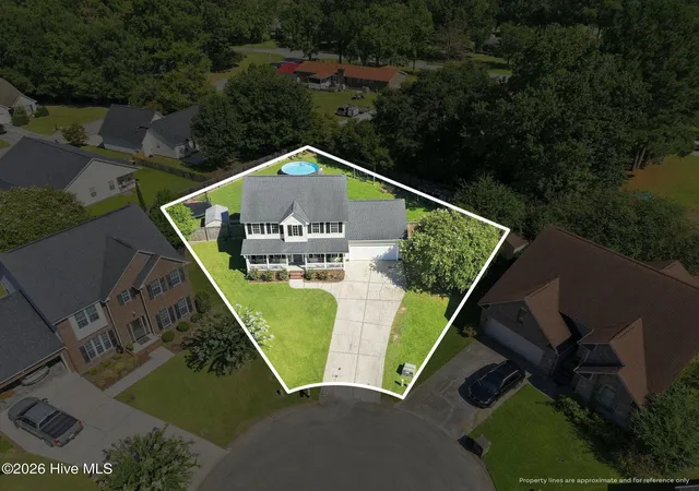 Photo 3 of Single family home for sale at 613 Player Ct, Jacksonville, NC 28540 | MLS# 100602555 | Listing updated on 2026-09-12