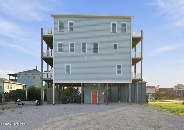 Photo 2 of Single family home for sale at 3200 Gray St, N Topsail Beach, NC 28460 | MLS# 100595845 | Listing updated on 2026-09-14