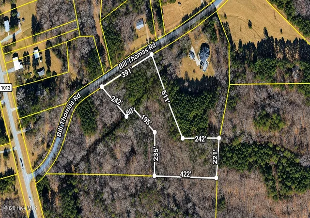 Photo 3 of Land for sale at 132 Bill Thomas Rd, Moncure, NC 27559 | MLS# 100603384 | Listing updated on 2026-09-14