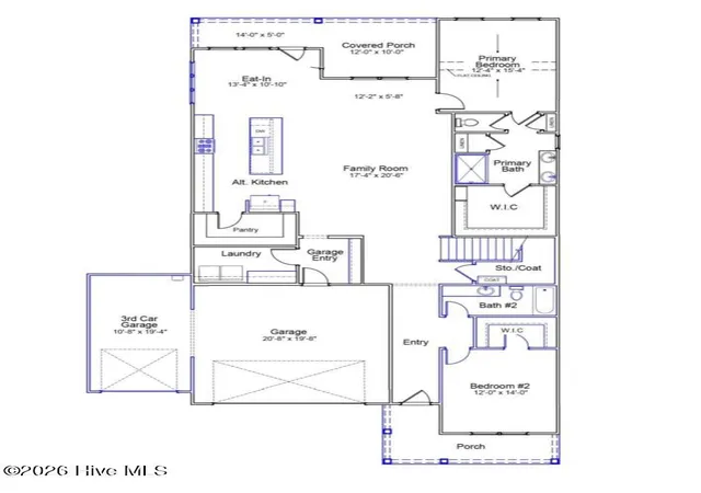 Photo 2 of Single family home for sale at 144 Lookout Point, Hampstead, NC 28443 | MLS# 100603243 | Listing updated on 2026-09-13