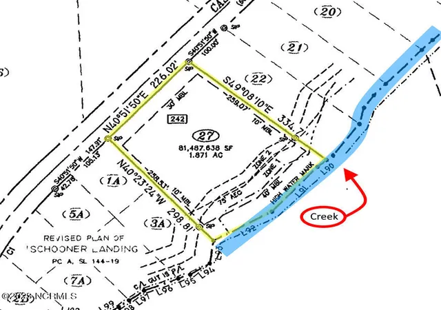 Photo 3 of Land for sale at 242 Castaway Rd, Merritt, NC 28556 | MLS# 100601536 | Listing updated on 2026-09-09