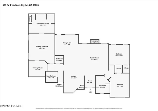 Photo 35 of Single family home for sale at 508 Railroad Ave, Blythe, GA 30805 | MLS# 100600462 | Listing updated on 2026-09-09