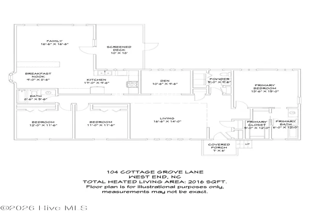 Photo 3 of Single family home for sale at 104 Cottage Grv Ln, West End, NC 27376 | MLS# 100609061 | Listing updated on 2026-10-19