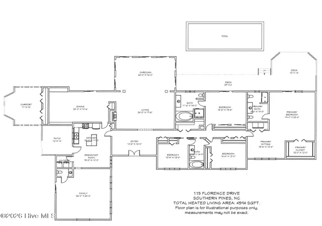Photo 55 of Single family home for sale at 115 Florence Dr, Pinehurst, NC 28374 | MLS# 100610512 | Listing updated on 2026-10-20