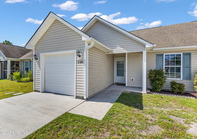Photo 3 of Townhouse for sale at 196 Pine Holw Rd, Holly Ridge, NC 28445 | MLS# 100603538 | Listing updated on 2026-09-15