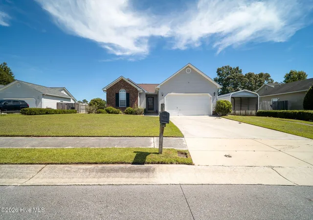Photo 1 of Single family home for sale at 104 Fieldgate Dr, Jacksonville, NC 28546 | MLS# 100602445 | Listing updated on 2026-09-11