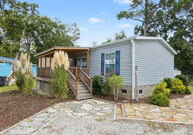 Manufactured home for sale at 8990 Bonaparte Dr SW, Sunset Beach, NC 28468 | MLS# 100608140