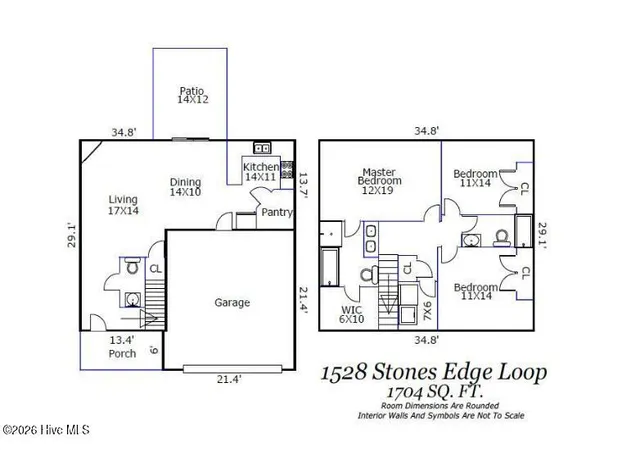 Photo 3 of Single family home for sale at 1528 Stones Edge Loop, Wilmington, NC 28405 | MLS# 100601356 | Listing updated on 2026-09-13