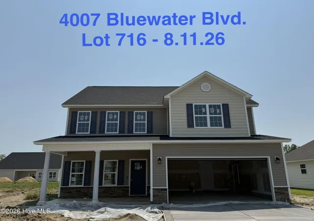 Photo 1 of Single family home for sale at 4007 Bluewater Blvd, New Bern, NC 28562 | MLS# 100563685 | Listing updated on 2026-09-04