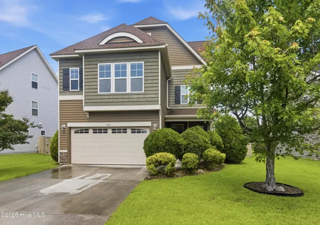 Photo 3 of Single family home for sale at 412 Bald Cypress Ln, Sneads Ferry, NC 28460 | MLS# 100602836 | Listing updated on 2026-09-20