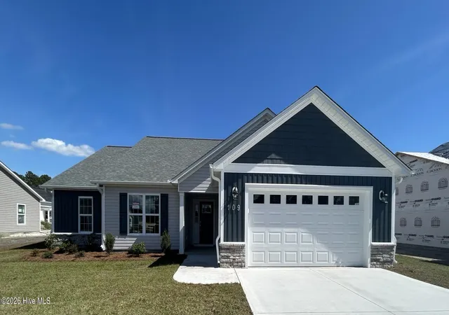 Single family home for sale at 109 Constitution Ct, Newport, NC 28570 | MLS# 100594390 | Listing updated on 2026-10-14