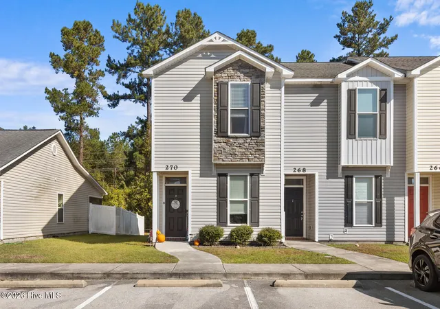 Townhouse for sale at 270 Caldwell Loop, Jacksonville, NC 28546 | MLS# 100611449 | Listing updated on 2026-10-20