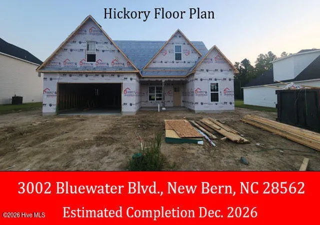 Photo 1 of Single family home for sale at 3002 Bluewater Blvd, New Bern, NC 28562 | MLS# 100590834 | Listing updated on 2026-09-08
