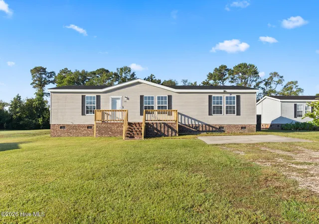 Photo 1 of Manufactured home for sale at 118 Cypress Knee Dr, Richlands, NC 28574 | MLS# 100610568 | Listing updated on 2026-10-15