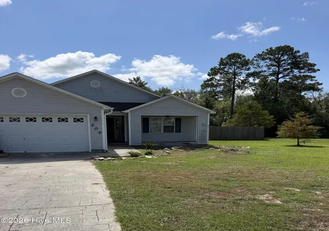 Photo 3 of Single family home for sale at 209 Scout Ln, Chinquapin, NC 28521 | MLS# 100603235 | Listing updated on 2026-09-14