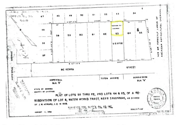 Photo 4 of Land for sale at 0 Mckenna St, Savannah, GA 31415 | MLS# SA353318 | Listing updated on 2026-09-10