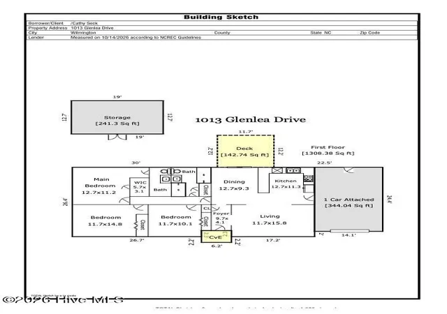 Photo 3 of Single family home for sale at 1013 Glenlea Dr, Wilmington, NC 28405 | MLS# 100607150 | Listing updated on 2026-10-29