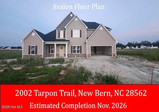 Photo 1 of Single family home for sale at 2002 Tarpon Trl, New Bern, NC 28562 | MLS# 100568292 | Listing updated on 2026-09-18